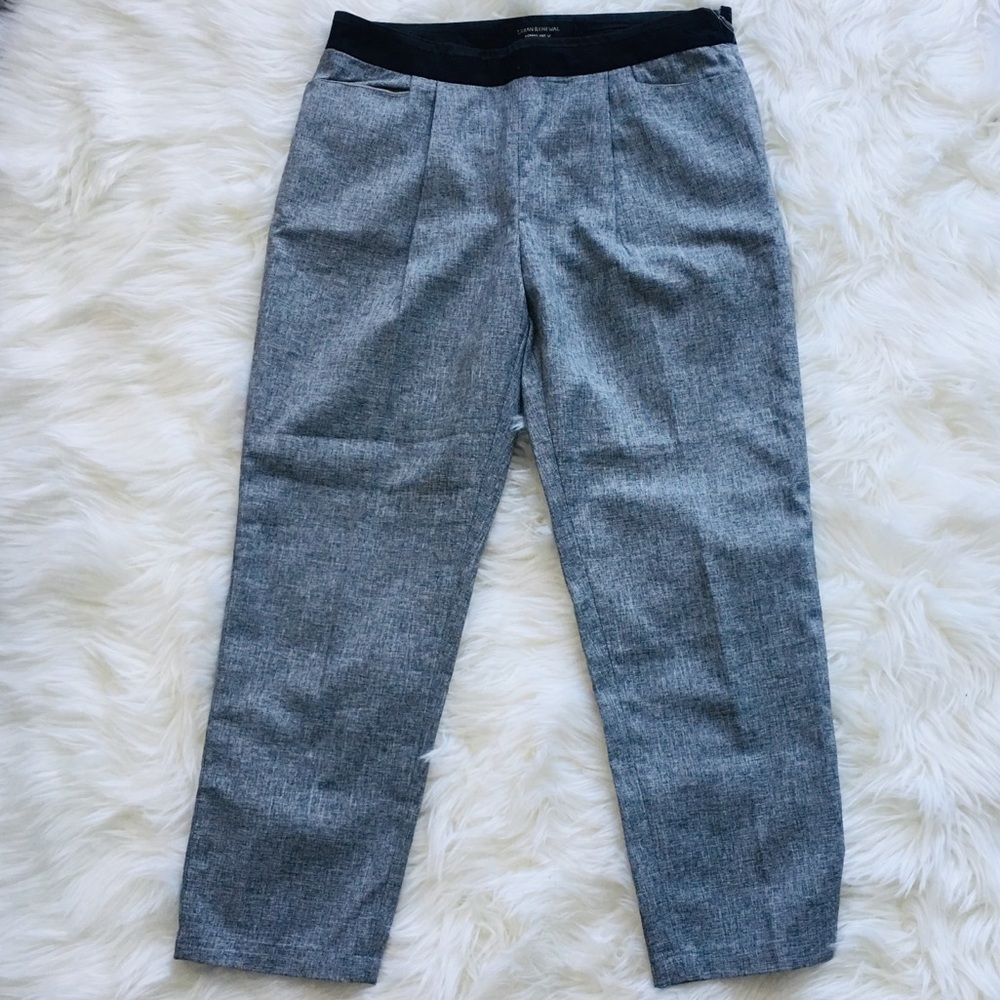 Urban renewal straight trousers - grey